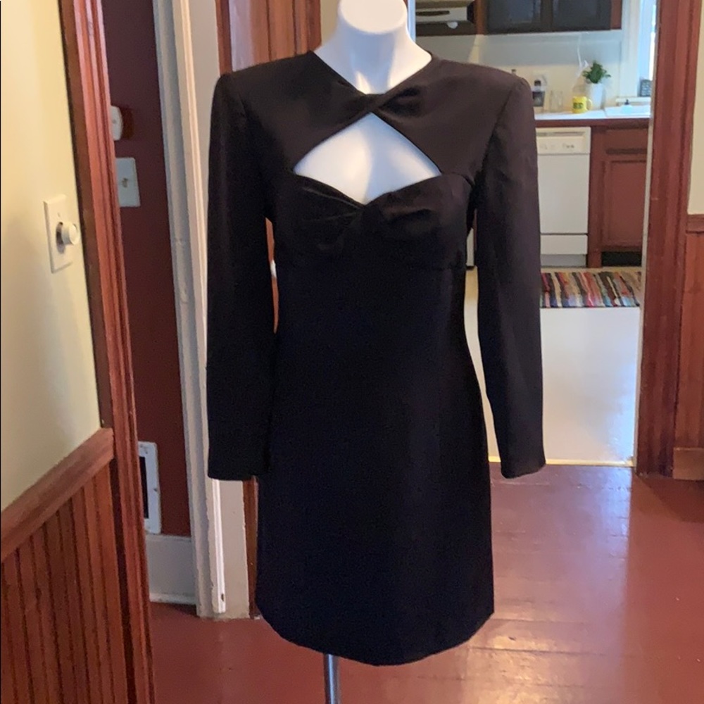 Stanley Platos Martin Ross,  black dress, Size 12.
